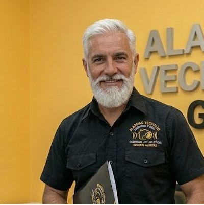 Ricardo Sánchez director técnico alarmas comunitarias zona sur GBA